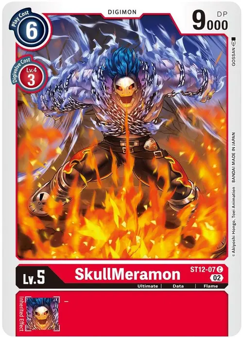 SkullMeramon card art