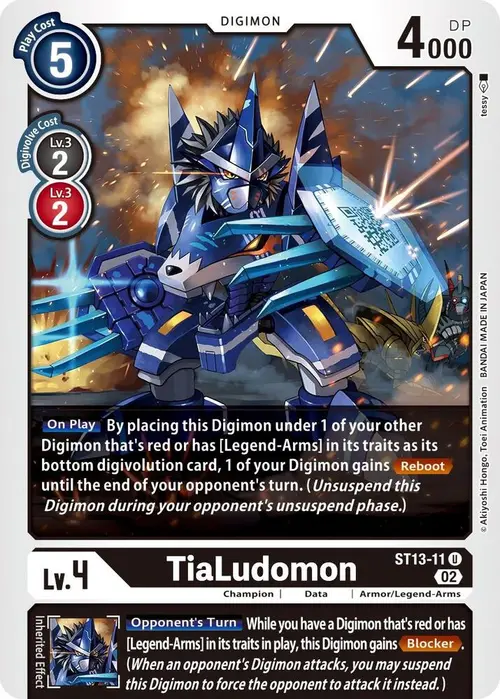 TiaLudomon card art