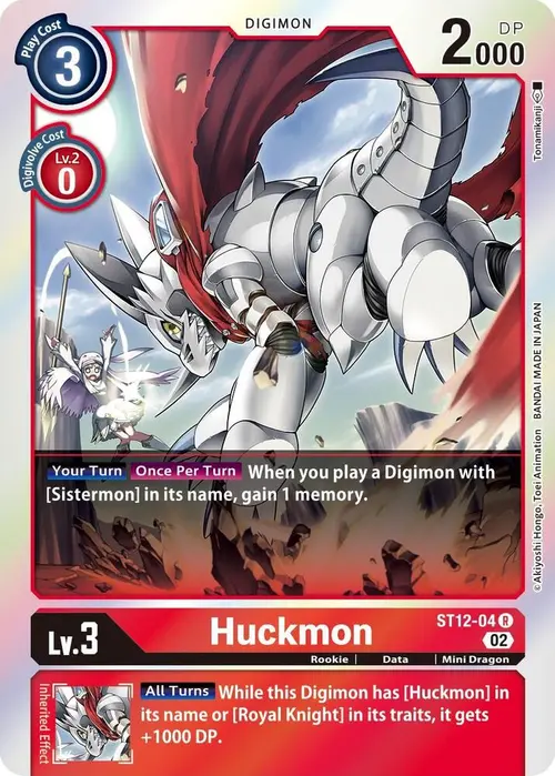 Huckmon card art