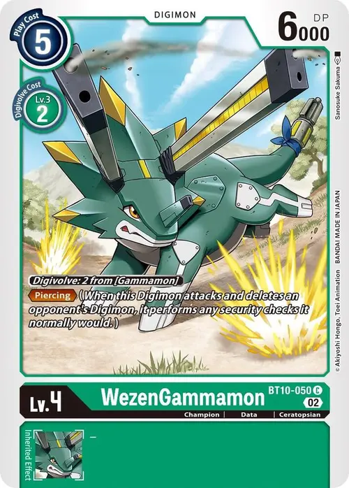 WezenGammamon card art