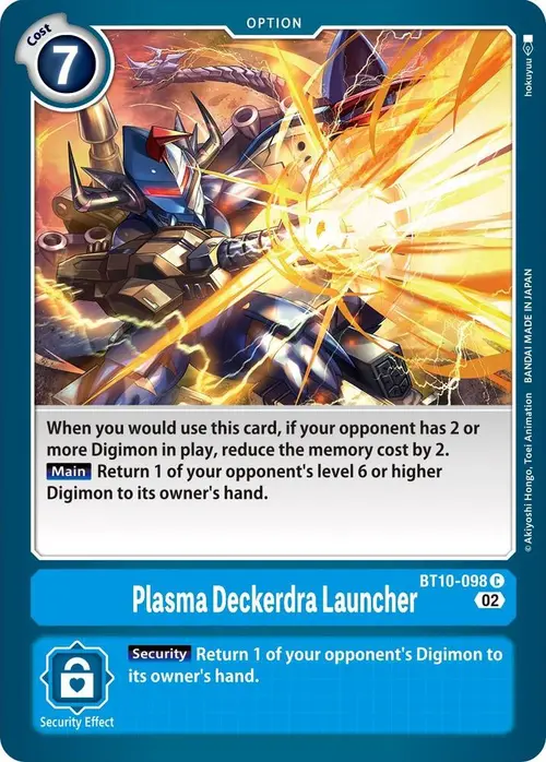 Plasma Deckerdra Launcher card art
