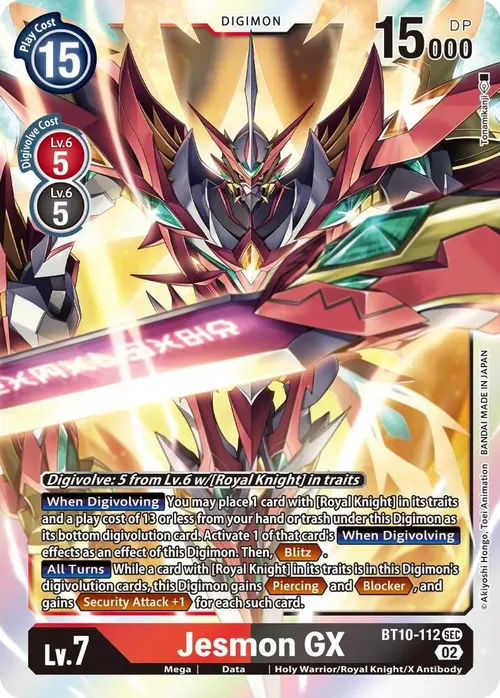 Jesmon GX card art