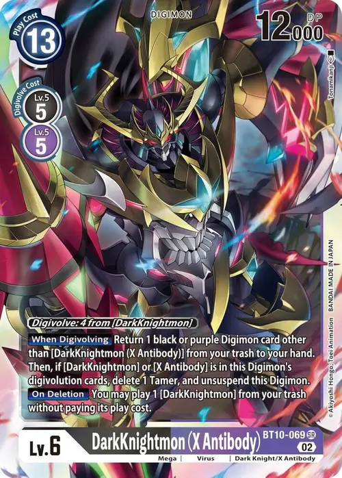 DarkKnightmon (X Antibody) card art