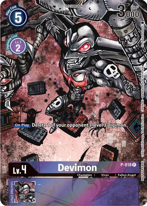 Devimon - P-018 (25th Special Memorial Pack) card art