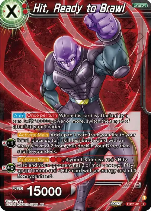 Hit, Ready to Brawl card art