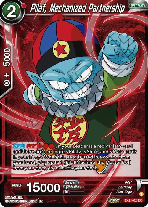 Pilaf, Mechanized Partnership card art