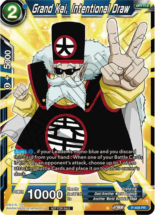 Grand Kai, Intentional Law (Zenkai Series Tournament Pack Vol.1) card art