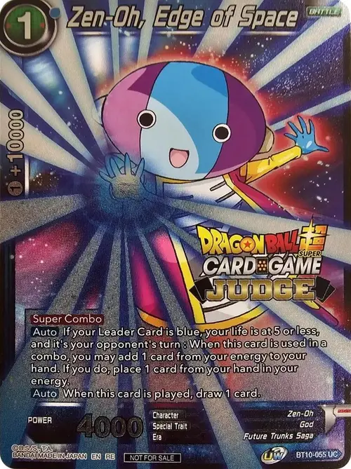 Zen-Oh, Edge of Space (Judge Pack Vol.12) card art
