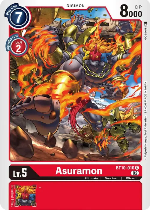Asuramon card art