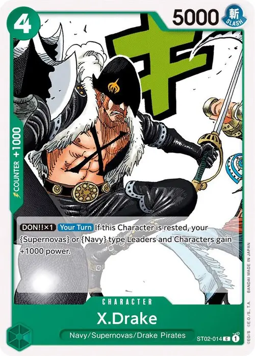 X.Drake card art