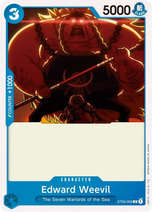 Edward Weevil card art
