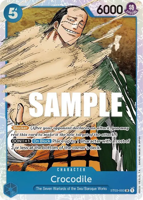 Crocodile (003) card art