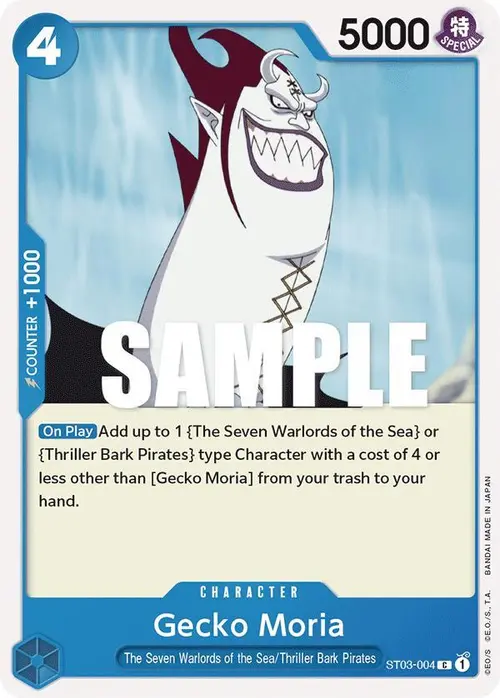 Gecko Moria card art