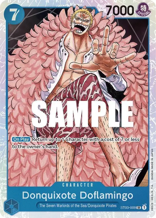 Donquixote Doflamingo card art