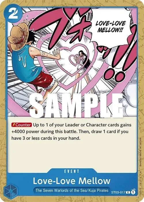 Love-Love Mellow card art