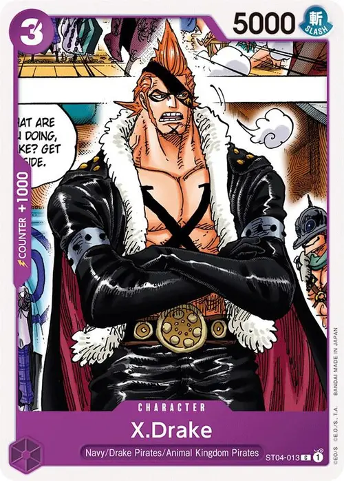 X.Drake card art