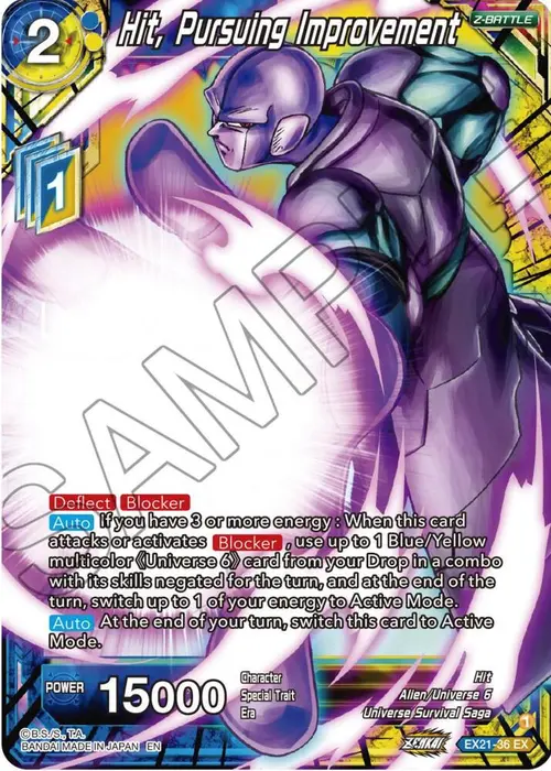 Hit, Pursuing Improvement card art