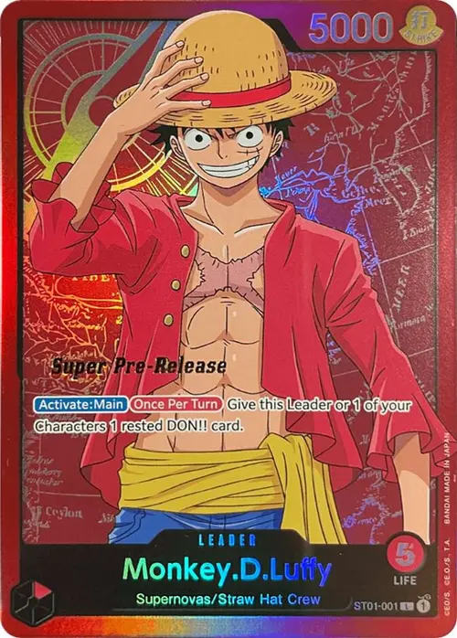 Monkey.D.Luffy (001) card art