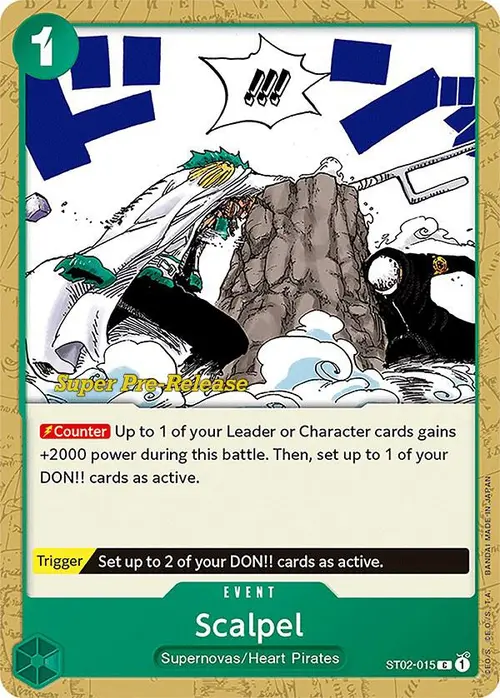 Scalpel card art