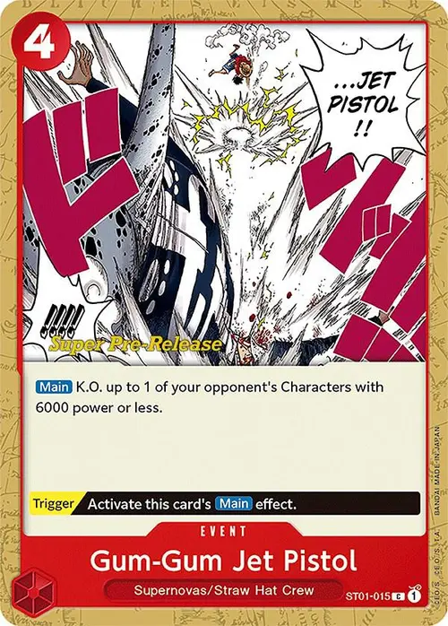 Gum-Gum Jet Pistol card art