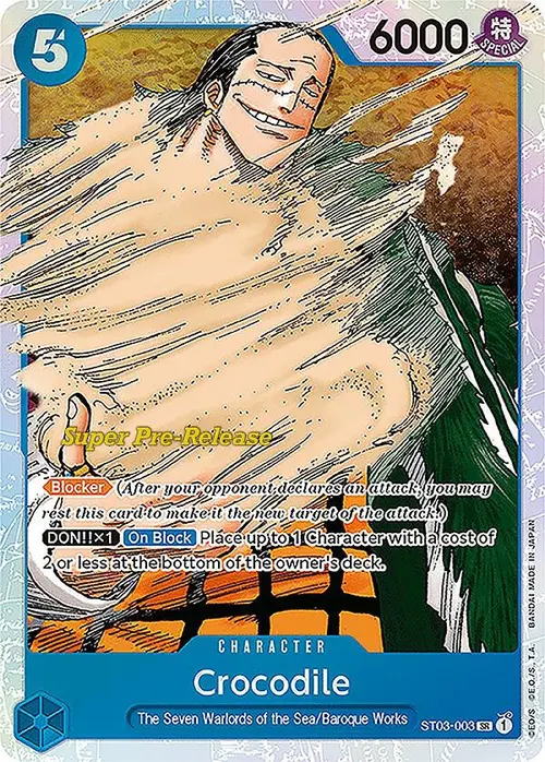 Crocodile (003) card art