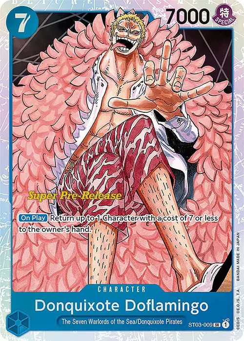 Donquixote Doflamingo card art