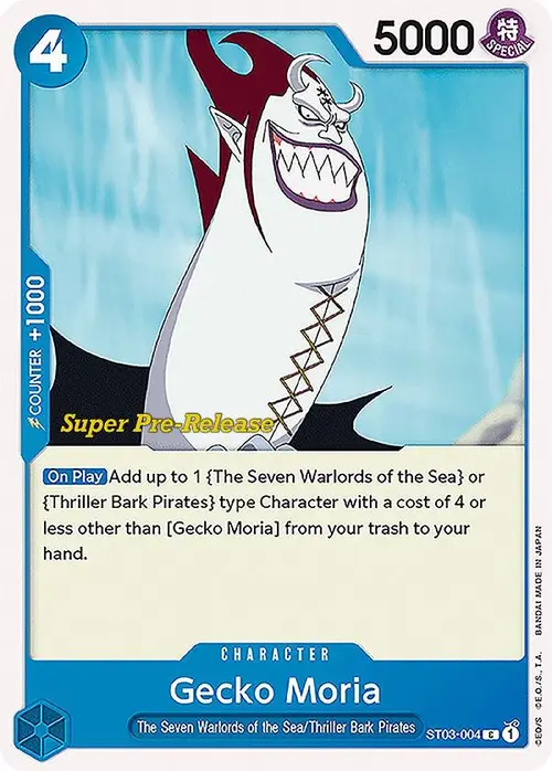Gecko Moria card art