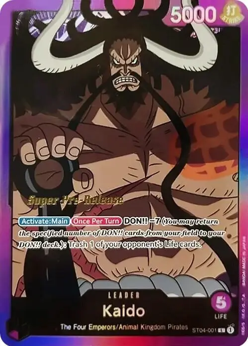 Kaido (001) card art