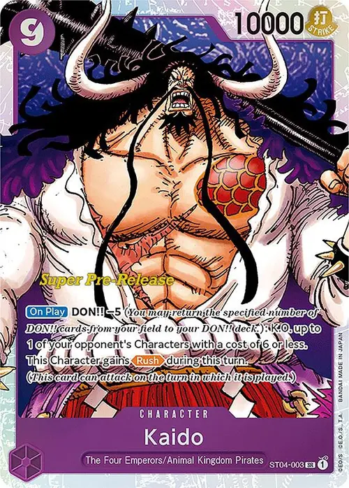 Kaido (003) card art