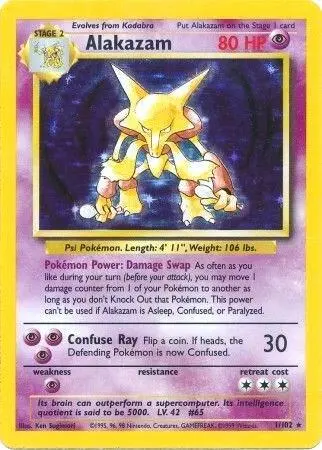 Alakazam card art