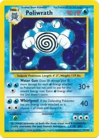 Poliwrath card art