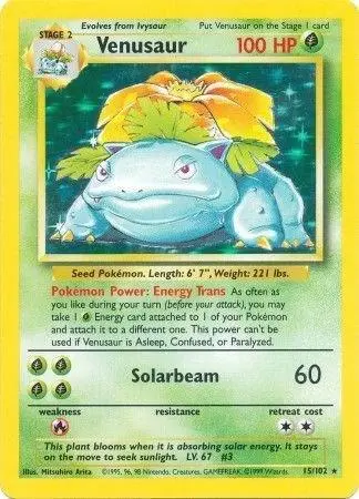 Venusaur card art