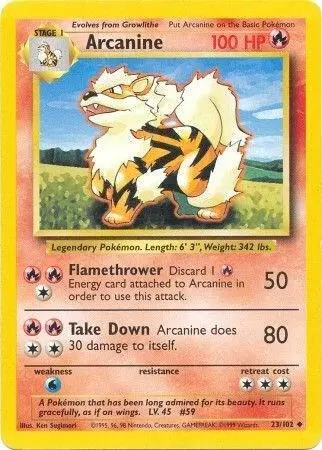 Arcanine card art
