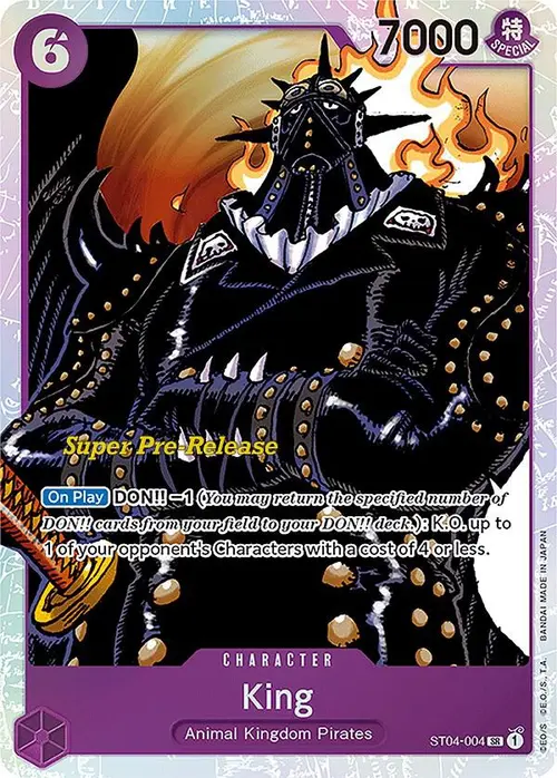 King card art