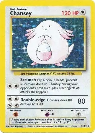 Chansey card art