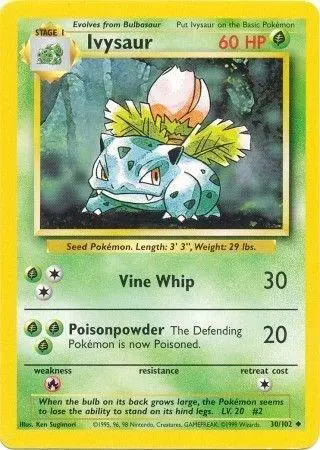 Ivysaur card art