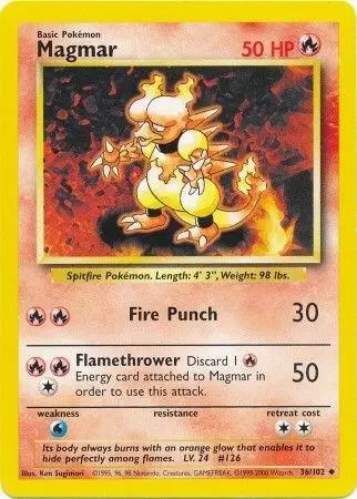 Magmar card art