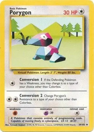 Porygon card art