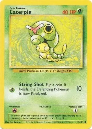 Caterpie card art