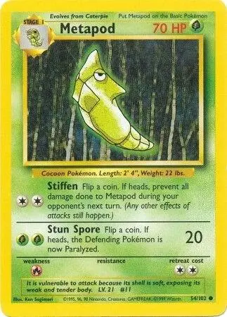 Metapod card art