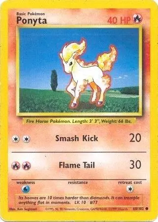 Ponyta card art