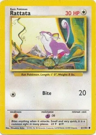 Rattata card art