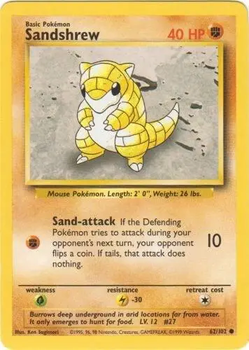 Sandshrew card art