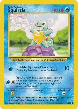 Squirtle card art