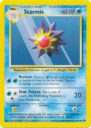 Starmie card art