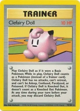 Clefairy Doll card art