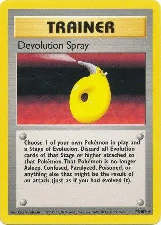Devolution Spray card art