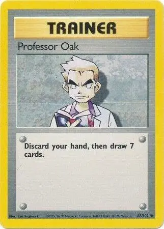Professor Oak card art