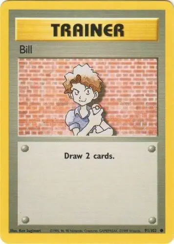 Bill card art