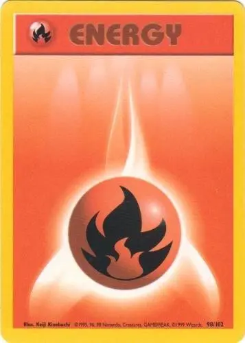 Fire Energy card art